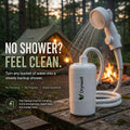 Orynwell ReadyFlow™ Portable Backup Shower